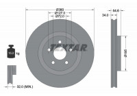 Brake Disc PRO+ 92281905 Textar