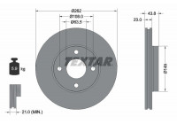 Brake Disc PRO 92292703 Textar