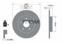 Brake Disc PRO 92301303 Textar
