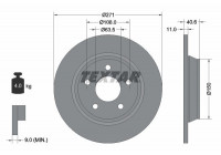 Brake Disc PRO 92303503 Textar