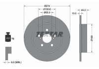 Brake Disc PRO 92333703 Textar