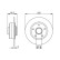 Brake disc Renault 02/09- BD1521 Bosch, Thumbnail 5