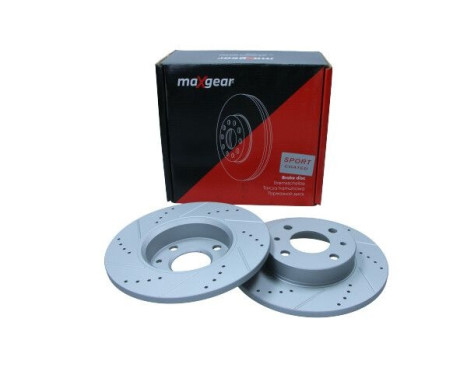 Brake Disc SPORT 19-0680SPORT Maxgear, Image 2