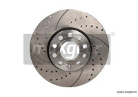 Brake Disc SPORT 19-0709SPORT Maxgear