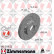 Brake Disc SPORT BRAKE DISC COAT Z 100.1219.52 Zimmermann, Thumbnail 2