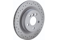 Brake Disc SPORT BRAKE DISC COAT Z 100.1222.52 Zimmermann