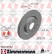 Brake Disc SPORT BRAKE DISC COAT Z 110.2225.52 Zimmermann, Thumbnail 2