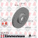 Brake Disc SPORT BRAKE DISC COAT Z 150.2937.52 Zimmermann, Thumbnail 2