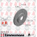 Brake Disc SPORT BRAKE DISC COAT Z 250.1343.52 Zimmermann, Thumbnail 2