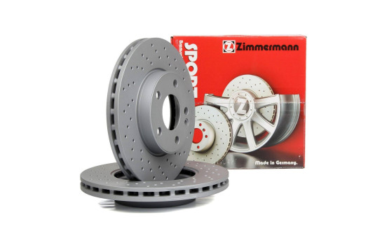 Brake disc SPORT BRAKE DISC COAT Z 250.1399.52 Zimmermann