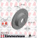 Brake Disc SPORT BRAKE DISC COAT Z 290.2259.52 Zimmermann, Thumbnail 2