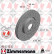 Brake Disc SPORT BRAKE DISC COAT Z 290.2272.52 Zimmermann, Thumbnail 2