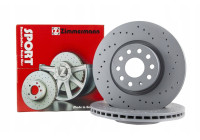 Brake Disc SPORT BRAKE DISC COAT Z 370.4403.52 Zimmermann