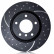 Brake Disc Turbo Grooved GD041 EBC, Thumbnail 2