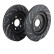 Brake Disc Turbo Grooved GD195 EBC, Thumbnail 3