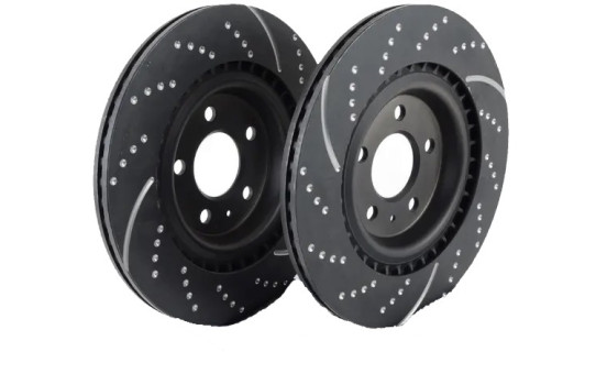 Brake Disc Turbo Grooved GD650 EBC, Image 3