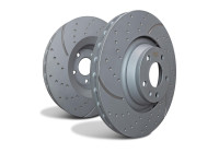 Brake Disc Turbo Grooved GD7520 EBC
