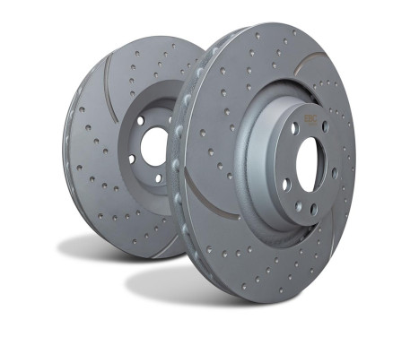 Brake Disc Turbo Grooved GD7520 EBC