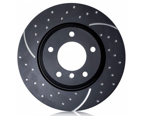 Brake Disc Turbo Grooved, Image 2