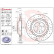 Brake Disc TWO-PIECE DISCS LINE 09.D174.33 Brembo, Thumbnail 2