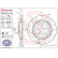 Brake Disc TWO-PIECE DISCS LINE 09.D174.43 Brembo, Thumbnail 2