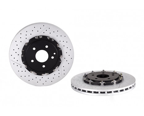Brake Disc TWO-PIECE FLOATING DISCS LINE 09.9254.33 Brembo