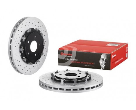 Brake Disc TWO-PIECE FLOATING DISCS LINE 09.9254.33 Brembo, Image 3