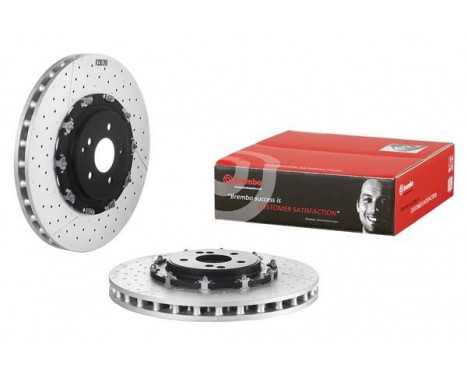 Brake Disc TWO-PIECE FLOATING DISCS LINE 09.9313.33 Brembo, Image 3