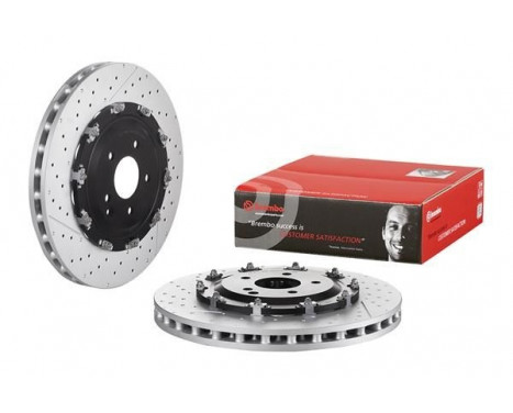 Brake Disc TWO-PIECE FLOATING DISCS LINE 09.9547.33 Brembo, Image 3
