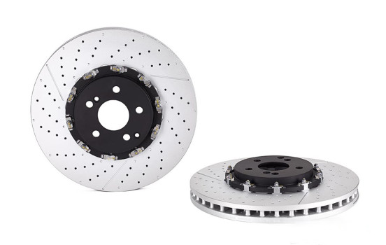 Brake Disc TWO-PIECE FLOATING DISCS LINE 09.9764.23 Brembo