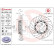 Brake Disc TWO-PIECE FLOATING DISCS LINE 09.9764.23 Brembo, Thumbnail 3
