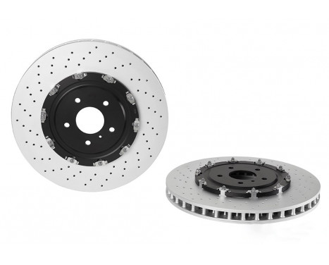 Brake Disc TWO-PIECE FLOATING DISCS LINE 09.A187.13 Brembo