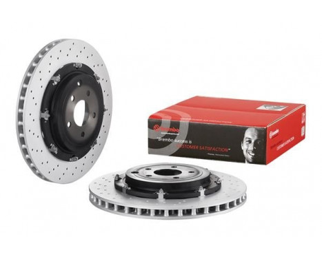 Brake Disc TWO-PIECE FLOATING DISCS LINE 09.A190.33 Brembo, Image 2