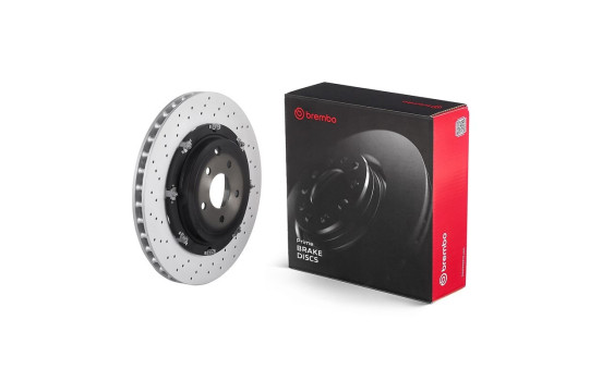 Brake Disc TWO-PIECE FLOATING DISCS LINE 09.A190.33 Brembo, Image 2