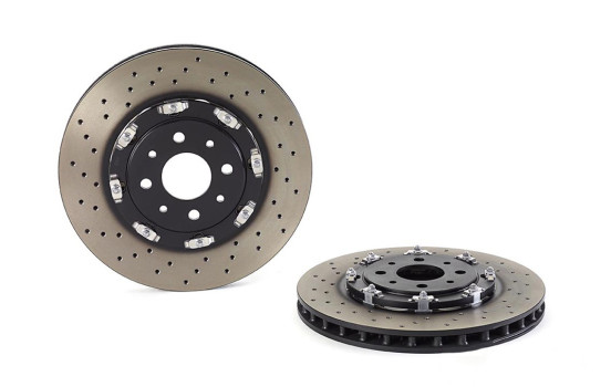Brake Disc TWO-PIECE FLOATING DISCS LINE 09B08513 Brembo