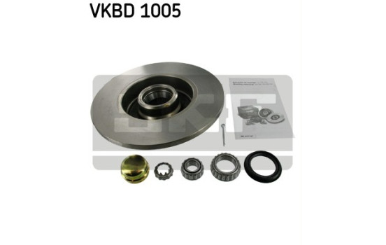 Brake Disc VKBD 1005 SKF