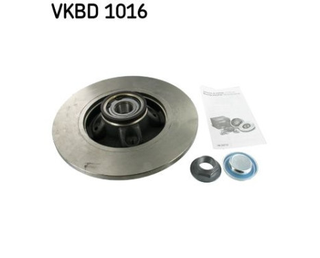 Brake Disc VKBD 1016 SKF, Image 2