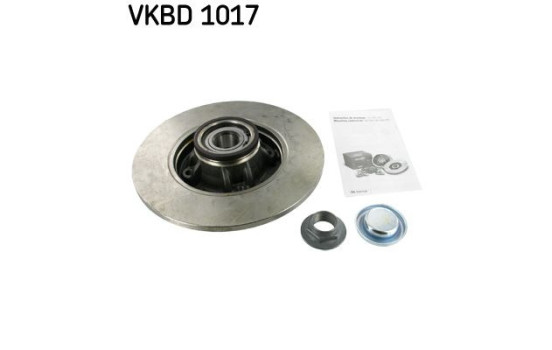 Brake Disc VKBD 1017 SKF, Image 2