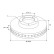 Brake disc X1 PEU 407 197046 Valeo, Thumbnail 2