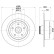 Brake discs 8DD 355 123-361 Hella