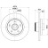 Brake discs 8DD 355 123-421 Hella