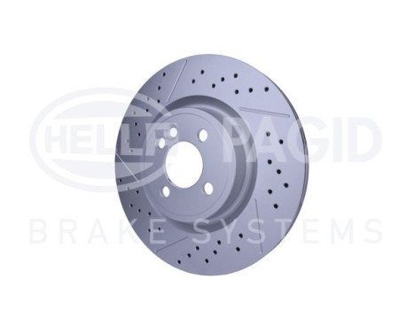 Brake discs 8DD 355 123-471 Hella, Image 3