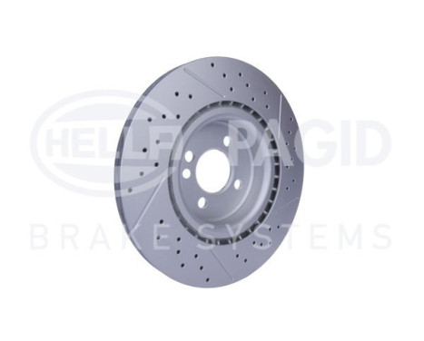 Brake discs 8DD 355 123-471 Hella, Image 4