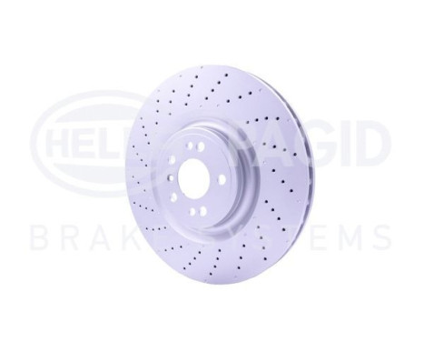 Brake discs 8DD 355 125-041 Hella, Image 3