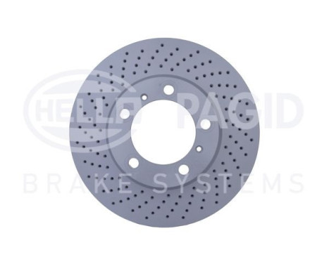 Brake discs 8DD 355 125-051 Hella, Image 2