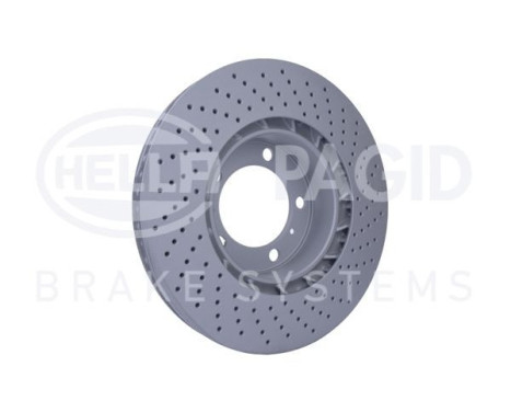 Brake discs 8DD 355 125-051 Hella, Image 4