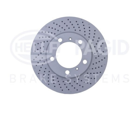 Brake discs 8DD 355 125-061 Hella, Image 2