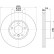 Brake discs 8DD 355 127-621 Hella