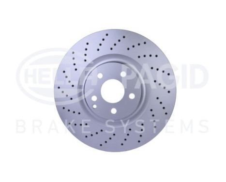 Brake discs 8DD 355 127-961 Hella, Image 2