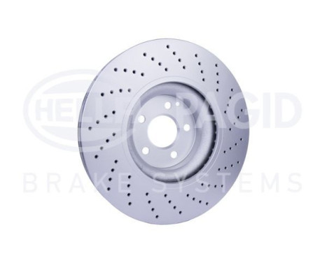 Brake discs 8DD 355 127-961 Hella, Image 4